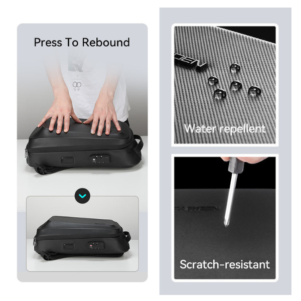 Elly Dior  Fashion Bagpack Charging Custom Men's USB Anti Theft Travel Smart Waterproof Laptop Bags